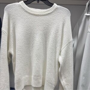 cream sweater